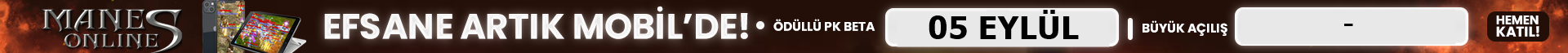 Manes Online Reklam Banner